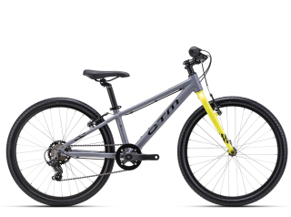 CTM BENNY šedá/limetková (125-145 cm)