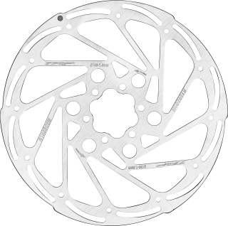 TRP RS02M 180 mm, (1,8,mm) 6 děr