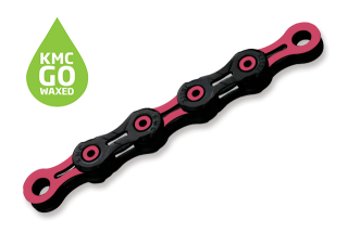 KMC DLC11 WAXED Black/Pink 118 článků