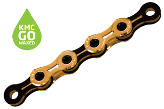 KMC X11SL WAXED Ti-N Gold/Black 118 článků