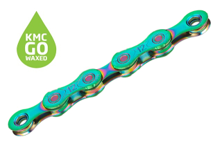 KMC X12 WAXED Aurora Green 126 článků