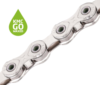KMC X12L WAXED Silver 126 článků