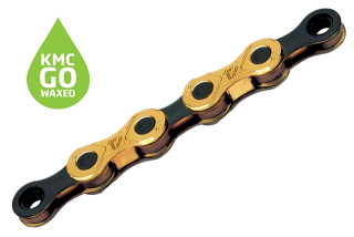 KMC X12 WAXED Ti-N Gold/Black 126 článků