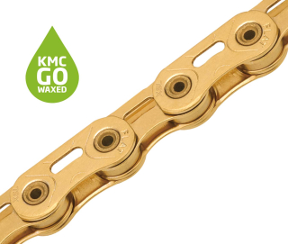 KMC XSL FLAT TiN Gold 126 článků