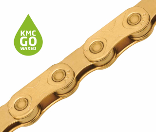 KMC X FLAT TiN Gold 126 článků