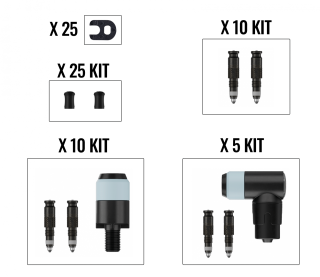 SCHWALBE SCV CLIK STARTER KIT SV 25 KIT#