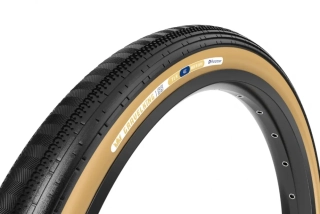 Panaracer GravelKing Semi Slick TLR 28" 700x30 černá/hnědá