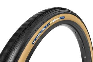 Panaracer GravelKing Semi Slick+ TLR 28" 700x45 černá/hnědá