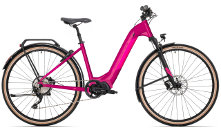 Rock Machine Crossride e500 Lady Touring fialová/růžová (175-195 cm)