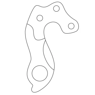 MERIDA Derailleur Hanger E02-0013-0 3-L