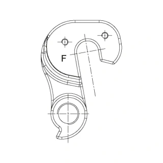 MERIDA Derailleur Hanger DH-013F