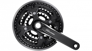 SHIMANO kliky DEORE FC-T6010 integr.klika 3x10 175 mm 48x36x26z černé bez BB misek s krytem bal
