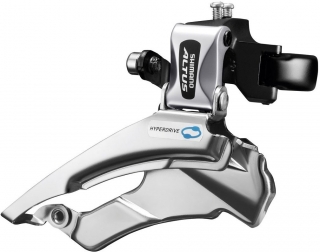 SHIMANO přesmykač ALTUS FD-M313 MTB pro 3x8/7 obj. 34,9/31,8 + 28,6 Down-swing dual pull 42/48 z