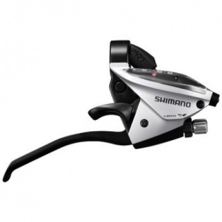 SHIMANO řad/brzd. páka ALTUS ST-EF510 MTB/trek pro V-brzdy pravá 9 rychl 2 prstá stříbrná
