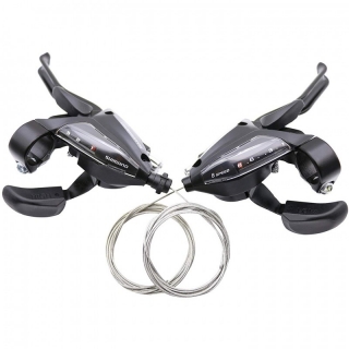 SHIMANO řad/brzd. páka ALTUS ST-EF500 MTB/trek pro V-brz pravá 7 rychl 2 prstá černá bal