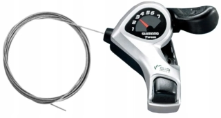SHIMANO řadící páčka TOURNEY SL-TX50 pravá 7 rychl objímka bal