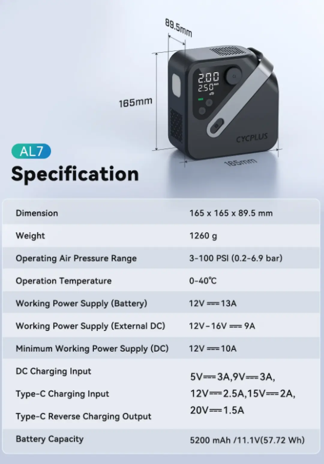 CYCPLUS AS2 Pro Max detaily